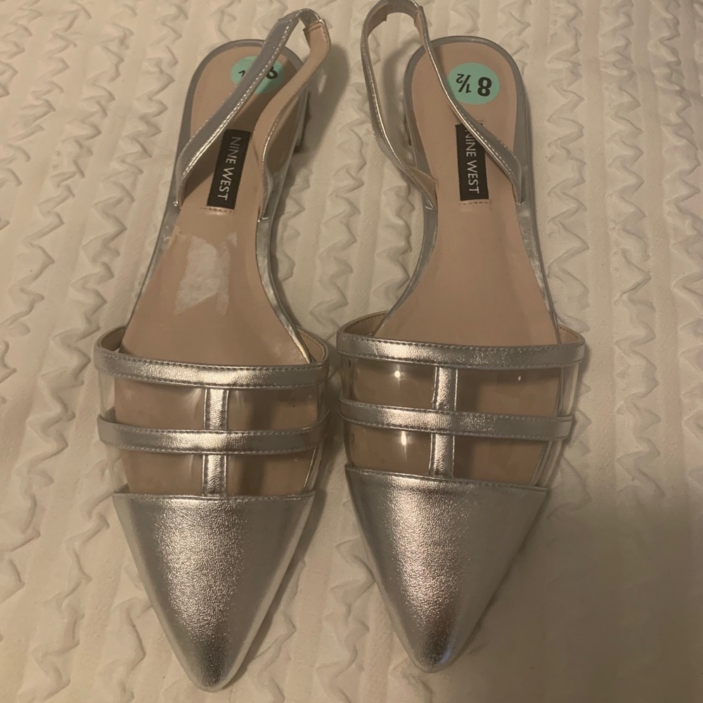 GORGEOUS never worn sling backs.